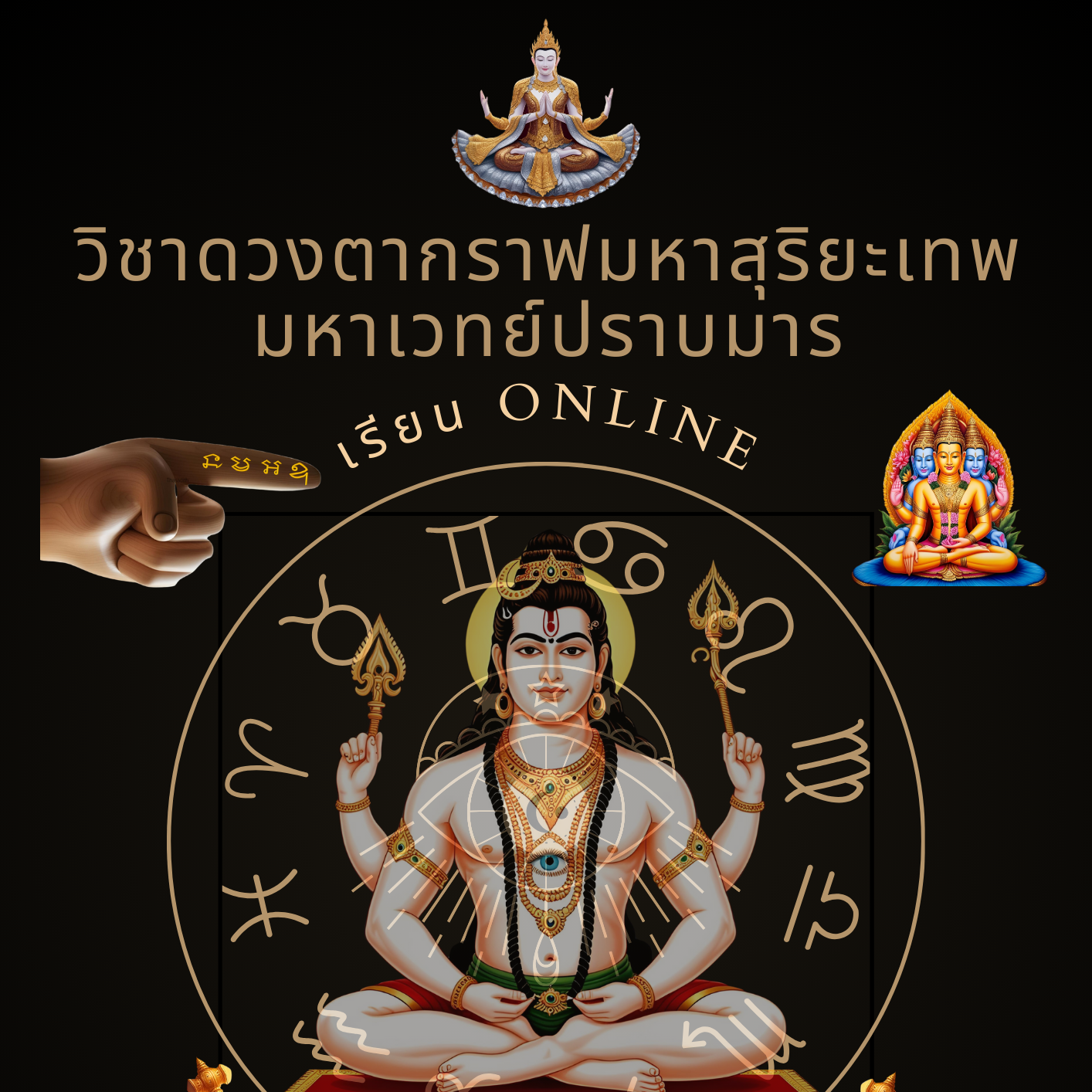 🏆👁วิชาดวงตา กราฟมหาสุริยะเทพมหาเวทย์ปราบมาร รุ่น 1 ของโลก👁🏆 