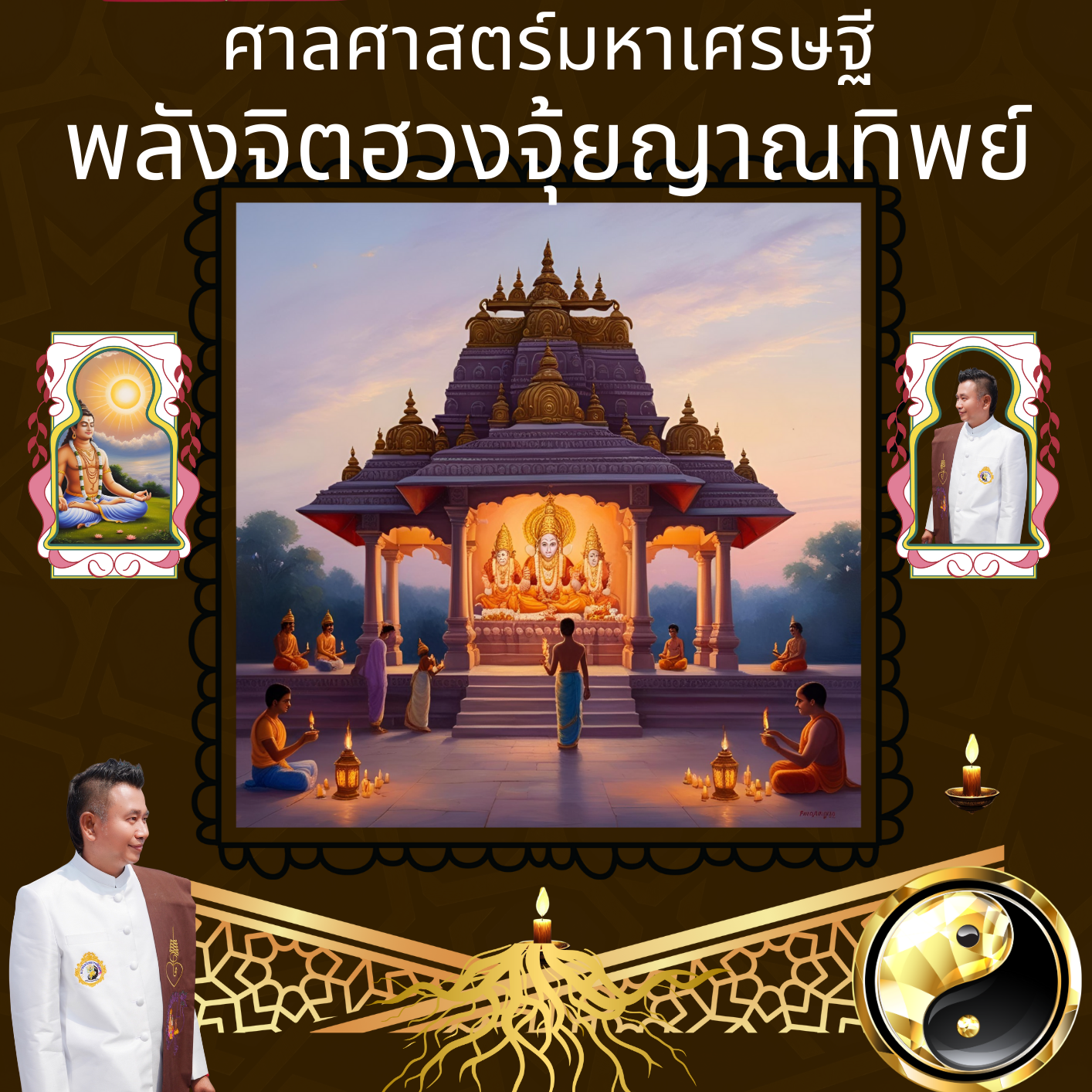 ศาลศาสตร์มหาเศรษฐี พลังจิตฮวงจุ้ยญาณทิพย์