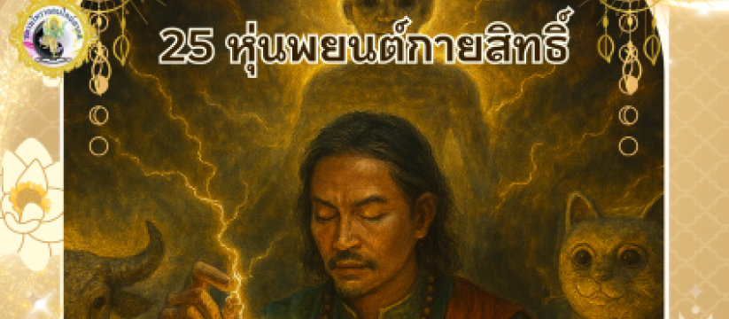 พระเวทย์อาถรรพณ์ 25 หุ่นพยนต์กายสิทธิ์